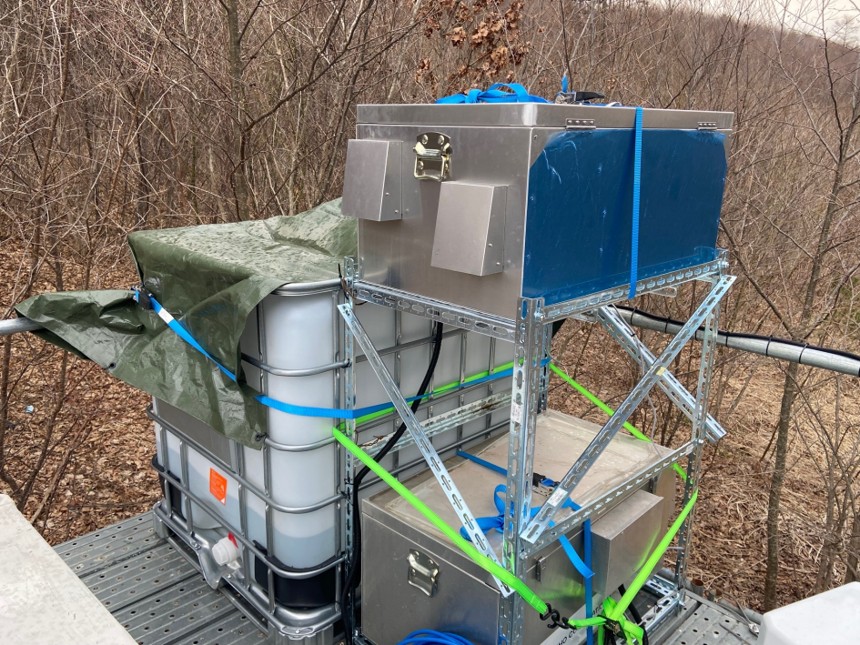 メタノール燃料電池のシステム構成イメージ