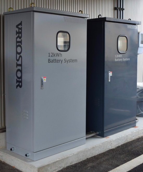 長野県松本市 12kWhリチウムイオン蓄電システム