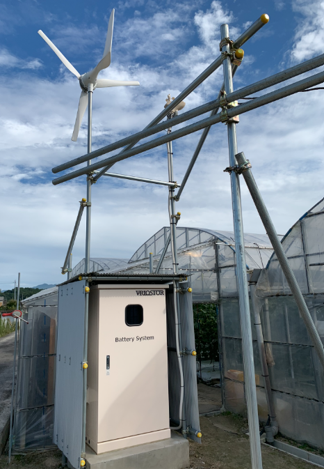 常谷種苗園芸株式会社様 24kWhリチウムイオン蓄電システム